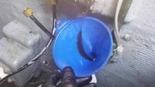 Boat Collision hydraulic steering repair part 2 [upl. by Champaigne]