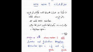 NMR  1 NMR theory شرح بالعربي د مني معوض [upl. by Kayle]