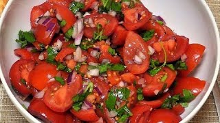 Einfacher Tomatensalat [upl. by Garrick]