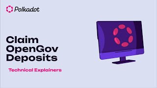 Claim OpenGov Deposits  Technical Explainers [upl. by Tanney]