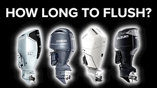 The CORRECT Time To Flush An Outboard For Longevity [upl. by Nirred414]