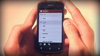Shopping Lists free Android app [upl. by Toulon]