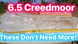 Top Six 65 Creedmoor Hunting Bullets Ballistic Gel Testing [upl. by Yeh]