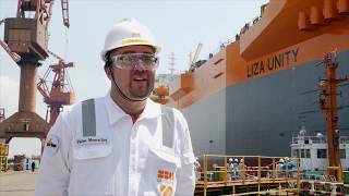 SBM Offshore puts construction in motion for Liza Unity FPSO at Chinese yards [upl. by Ardnuhsor]