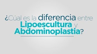 Diferencia entre Lipoescultura Liposucción y Lipectomía Abdominoplastia [upl. by Areval]