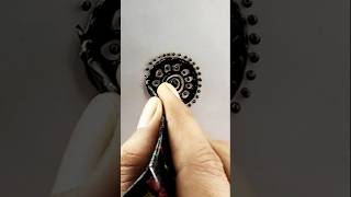 simple and easy mehndi design mehndidesign hennaart cooftingdom [upl. by Brozak]