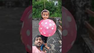 Mejbani badi Mastani balloon comedy baby shorts reacation shortsfeed trendingshorts [upl. by Iand37]