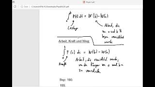 Leistung Zeit Arbeit Weg als physikalische Anwendungen der Integralrechnung Kurzfassung [upl. by Zuzana377]