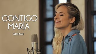 Athenas  Contigo María  MÚSICA CATÓLICA [upl. by Glogau158]