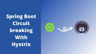 Spring boot Circuit breaker Hystrix  Spring boot hystrix [upl. by Harbard]