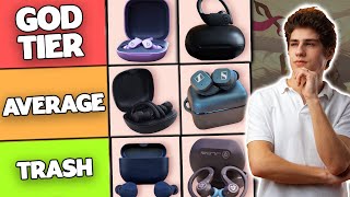 BEST Gym Headphones Tier List 2024 20 Tested [upl. by Hannie]