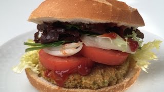 hamburguesa de avena y verduras Monsieur Cuisine SilverCrest Lidl [upl. by Landers151]