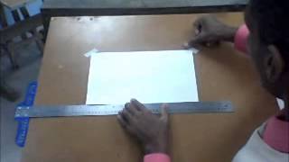 Drawing tips  Lining Paper on the Drawing Board [upl. by Erasme811]