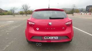 Seat Ibiza FR 14 TSI Performance Exhaust by Cobra Sport Exhausts [upl. by Alvin550]