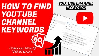 How to find YouTube channel keywords [upl. by Pardo]