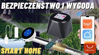 SMART HOME  UNIWERSALNY SIŁOWNIK ZAWORU KULOWEGO DO OGRODU I DOMU WIFI SMART LIFE TUYA z Aliexpress [upl. by Avram]