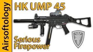 CQB Monster  HK UMP45 Review  Elite Force amp Umarex  Airsoftology [upl. by Goldshlag716]