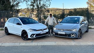 New VW Golf 8 GTI Vs Polo GTI Comparison Review  Which One Should You Buy [upl. by Lathrop]