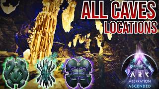 ALL Aberration Caves amp Artifact Locations in Ark Ascended Full Walkthrough [upl. by Nauq970]