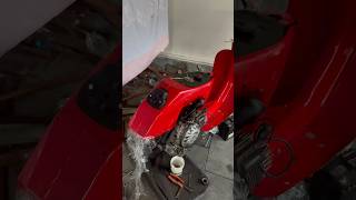 Lml vespa updation classicscooter lmlvespa150 smartphone vespalife vespaworkshopvlog vintage [upl. by Ehgit]