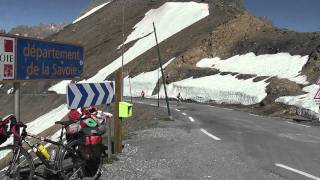 Bringatúra Col du Galibier 2645 m Plan dAval to 2010 m by bicycle  Fahrradtour [upl. by Yanel]