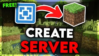 How To Make Free Minecraft Server With Aternos  Full Guide [upl. by Syxela789]