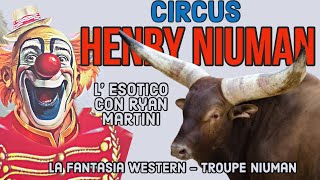 Circo Henry Niuman lesotico di Ryan Martini e la fantasia western  Troupe Niuman febbraio 2022 [upl. by Ahtekahs]