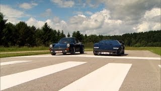 Porsche 911 Turbo vs Lamborghini Countach  GRIP  Folge 245  RTL2 [upl. by Sethrida892]