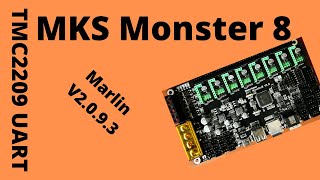 MKS Monster8 TMC2209 UART [upl. by Bergman756]