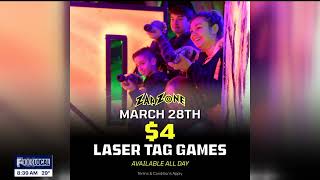 Zap Zone Laser Tag International Day with Detroit FOX 2 [upl. by Neomah]