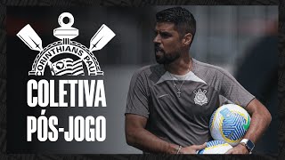 COLETIVA PÓSJOGO  São Bernardo x Corinthians  Copa do Brasil 2024 [upl. by Kaiser529]