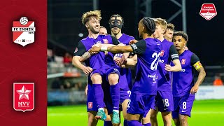 Samenvatting FC Emmen  MVV Maastricht 12042024 [upl. by Novar]