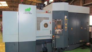 Matsuura CNC Horizontal Machine Center HMAX500 2004 For Sale [upl. by Tania]