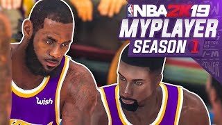 BALLING WITH LEBRON TBJZLPlays NBA 2K19 MyPlayer [upl. by Ramat]