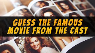 Guess the 30 FAMOUS Movies From Just the Cast [upl. by Wiese705]