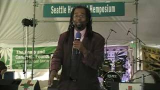 Comedian Ngaio Bealum  Seattle Hempfest 2009 [upl. by Ahsilahs52]