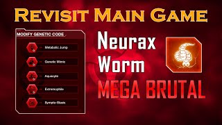 Plague Inc Evolved Neurax Worm  Mega Brutal  2022  With Genes [upl. by Alcine]