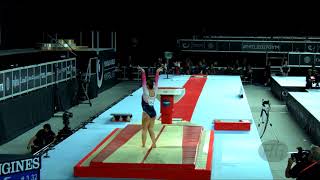 TINKLER Amy GBR  2017 Artistic Worlds Montréal CAN  Qualifications Vault 2 [upl. by Ettenauq]