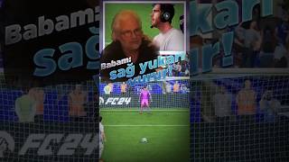 Babam Penaltı Atılacak Yeri Bildi😂 eafc24 kobemir [upl. by Mahau]