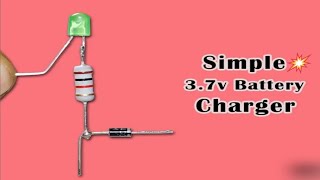 37v battery charger circuit diagram  Very Easy shorts [upl. by Powers929]