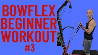 Beginner Bowflex Workout 3  20 min 7 exercises [upl. by Shelman]