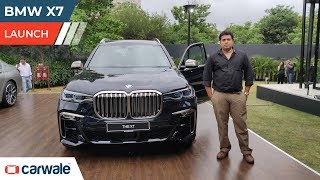 BMW X7  Features and More  Price Rs 9890 Lakhs Onwards  CarWale [upl. by Rednijar]