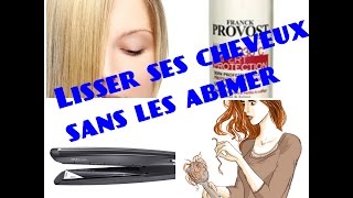 COMMENT LISSER SES CHEVEUX SANS LES ABIMER [upl. by Allisurd]