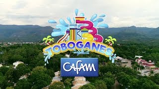 TOBOGANES CAFAM MELGAR 😱 desde un dron 2021 [upl. by Aileek]