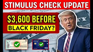 Stimulus Payments You Could Get Before Black Friday – State by State Breakdown [upl. by Erialcyram]