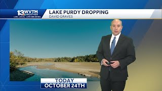 Alabamas lakes and rivers are getting low as drought continues and there is no rain in sight fo [upl. by Waxman]