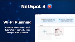 WiFi Planning amp Prediction with NetSpot 3 [upl. by Etnaid]