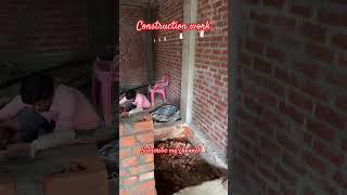 Plaster work🫡construction home design architecture shorts viralvideo trending foryou ad [upl. by Menendez499]