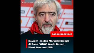 Marquez brutal Marquez hantam Bulega Review insiden MarquezBulega di World Ducati Week [upl. by Deaner190]