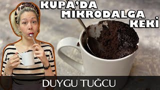 Kupa’da Mikrodalga Kek Tarifi 🍫 MIKRODALGADA 1 DK’DA YAPABILECEGINIZ KEK 🍫  Chef Duygu Tugcu [upl. by Atul741]